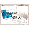 $2000 Gift of Choice Ivory Level Gift Booklet